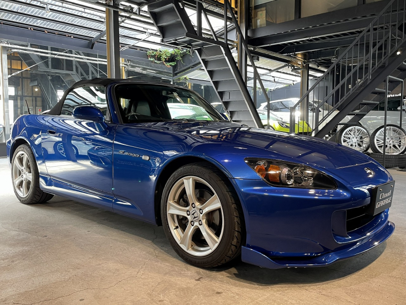 ホンダ S2000 2.2 6速MT 無限フロントリップスポイラー ハーフレザーシート 中古車情報 神奈川県 Cloud GARAGE  https://www.cloud-garage.jp/